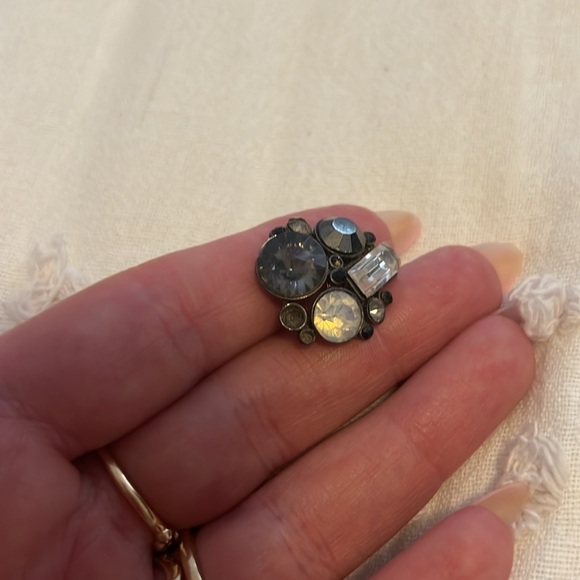 Jeweled cluster earrings - Picture 10 of 11